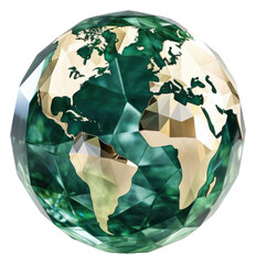 PNG Earth globe gemstone jewelry sphere.