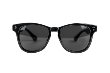 black glasses
isolated on white background