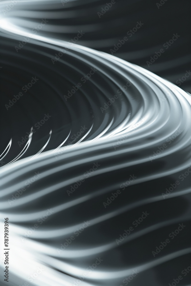 Poster abstract background with a 3d surface. hi-tech futuristic. materials science. background image. crea