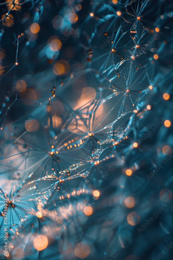 Poster Abstract background with a 3D surface. Hi-tech futuristic. Materials Science. Background image. Created with Generative AI technology.