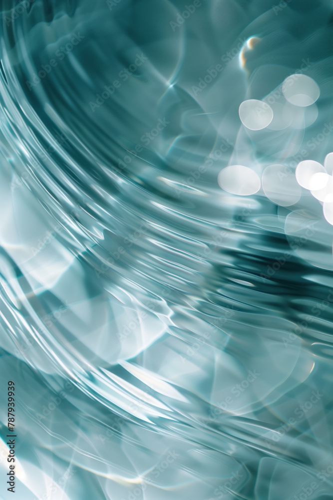 Poster Abstract background with a 3D surface. Hi-tech futuristic. Materials Science. Background image. Created with Generative AI technology.