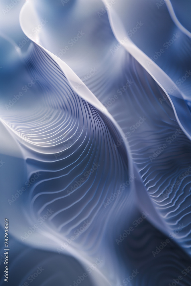 Poster abstract background with a 3d surface. hi-tech futuristic. materials science. background image. crea