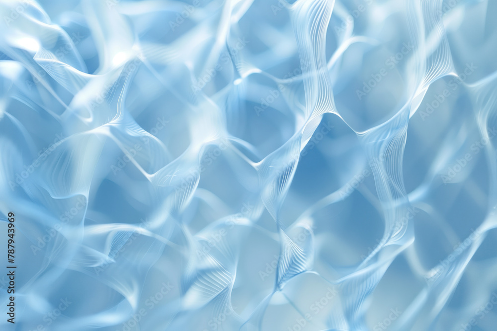 Poster Abstract background with a 3D surface. Hi-tech futuristic. Materials Science. Background image. Created with Generative AI technology.