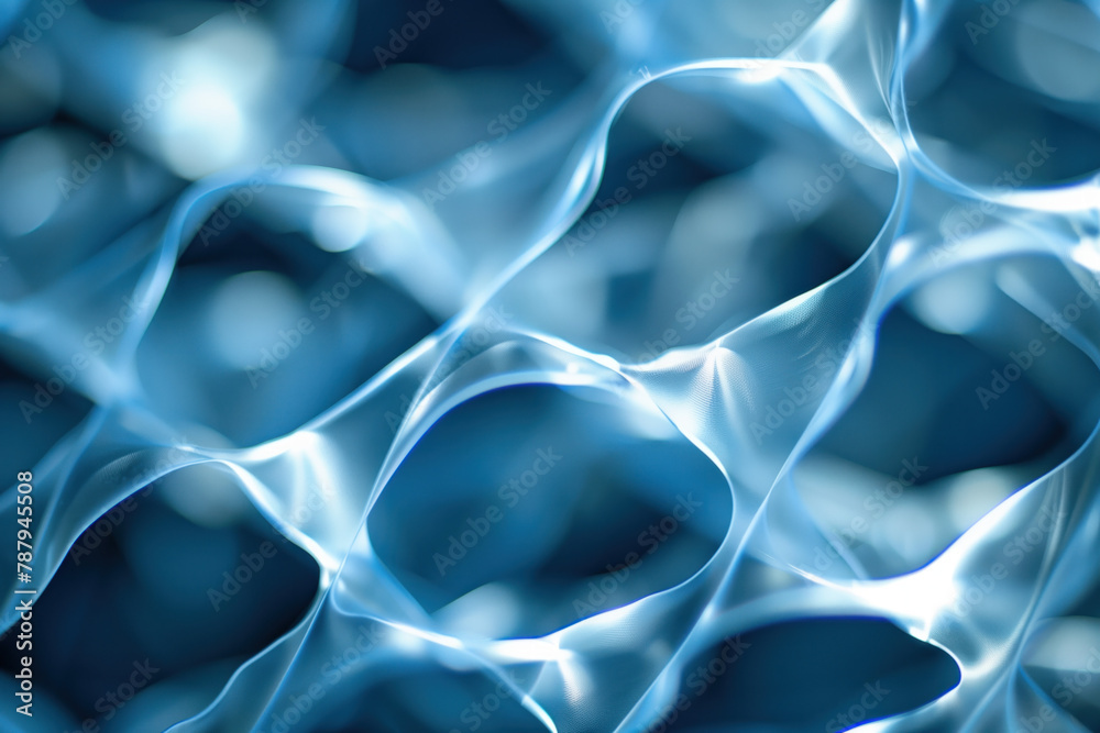 Poster abstract background with a 3d surface. hi-tech futuristic. materials science. background image. crea