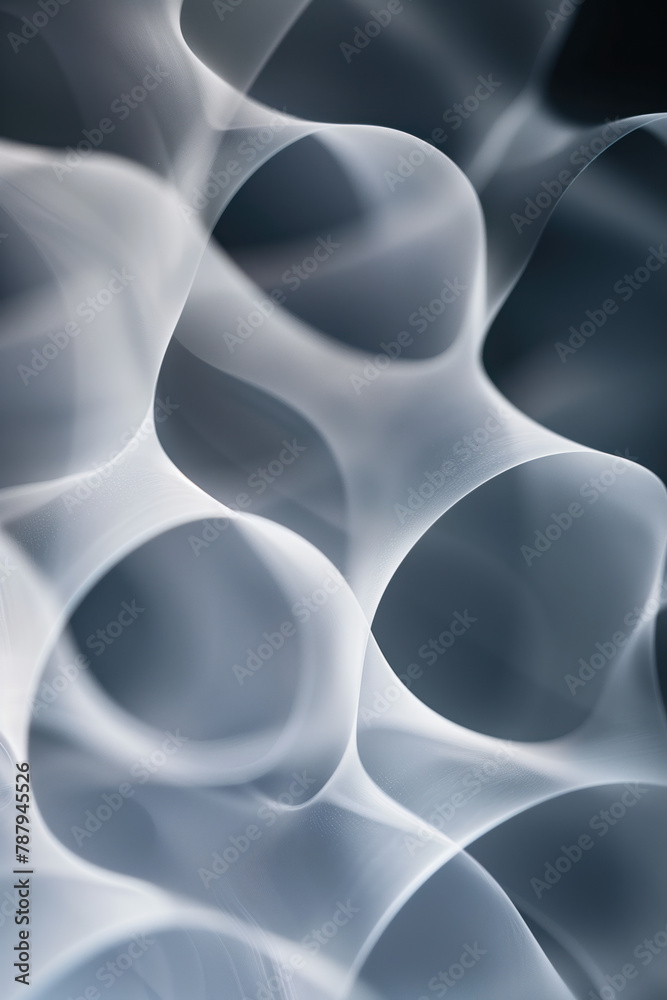 Poster abstract background with a 3d surface. hi-tech futuristic. materials science. background image. crea