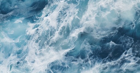 swirling tides azure artwork background - obrazy, fototapety, plakaty
