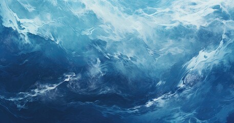 marine blue serenity abstract background - obrazy, fototapety, plakaty