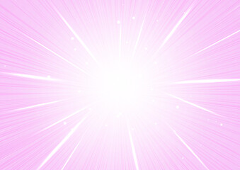 ピンクの放射ライン背景