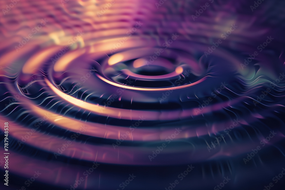 Poster abstract background with a 3d surface. hi-tech futuristic. materials science. background image. crea