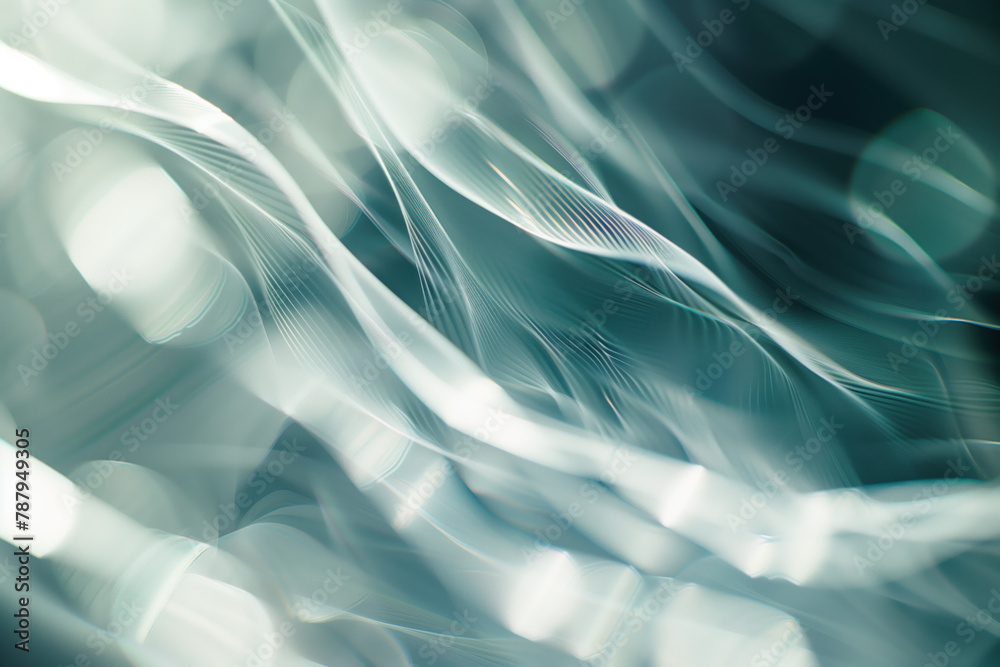 Poster abstract background with reflections and caustics. hi-tech. futuristic background image. created wit