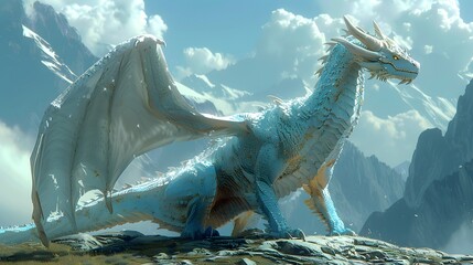 Majestic Mountain: Capturing the Essence of Dragons' Spire - Experience the awe-inspiring heights.