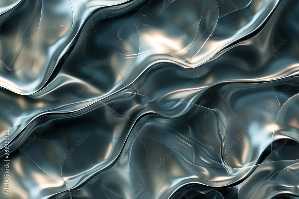 Poster abstract background with a 3d surface. hi-tech futuristic. materials science. background image. crea
