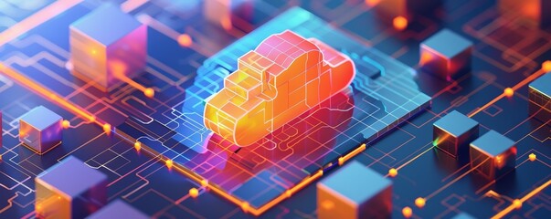 Visualizing a cloud computing platform that prioritizes seamless data integration and intuitive design