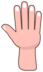 Hand Gesture Sticker