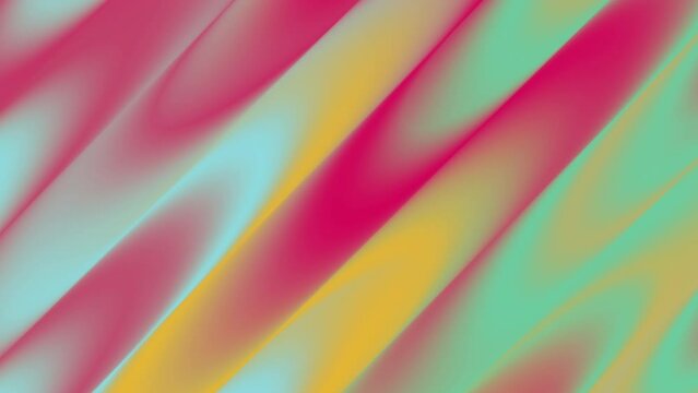 Abstract colorful gradient background looping animation. 4k video