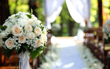 Elegant Wedding Flowers Decoration