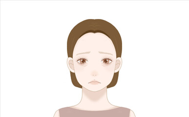 50代女性（目の下のクマ）