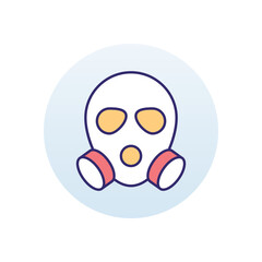 Gas Mask vector icon