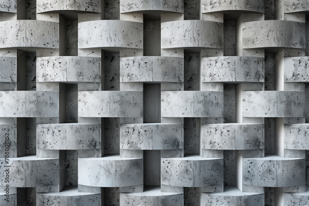 Poster sophisticated abstract stone 3d pattern. background image. created with generative ai technology.