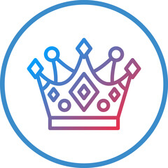 Fototapeta premium Vector Design King Crown Icon Style