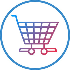 Vector Design Shopping Cart Icon Style