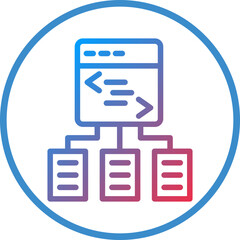 Vector Design Framework Icon Style