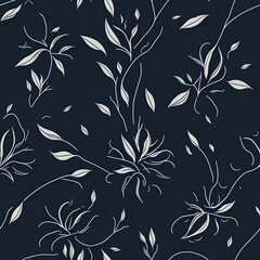 Fototapeta premium seamless floral pattern