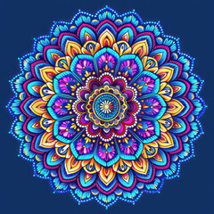 Colorful mandala pictures