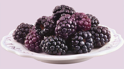 blackberries in a bowl