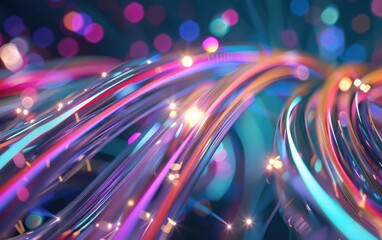 abstract fiber optic background, technology internet concept background