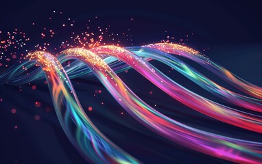 abstract fiber optic background, technology internet concept background