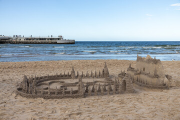 zamki na piasku  © MR. Stanek