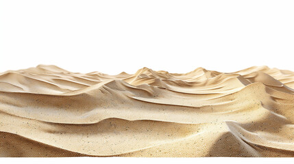 Cutout of Desert Sand : Natural Texture Photography