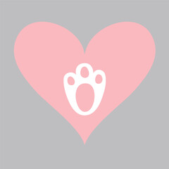 Cute cartoon rabbits. Funny white hares, Easter bunnies. Standing, sitting, running, jumping, sleeping pose. Set of flat cartoon vector illustrations isolated on background. White Easter bunny rabbits