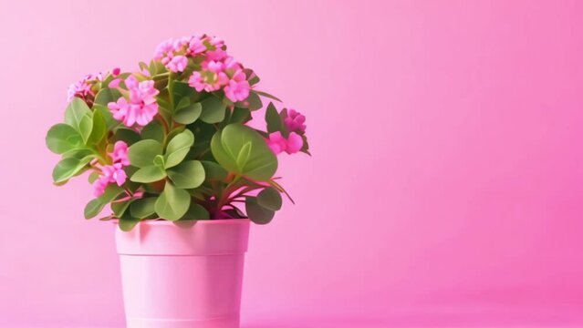 video kalanchoe lariniata in pot