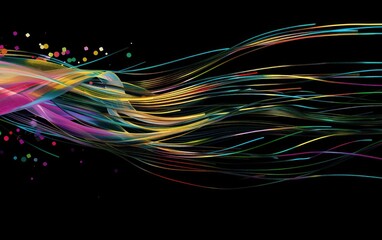 abstract fiber optic background, technology internet concept background