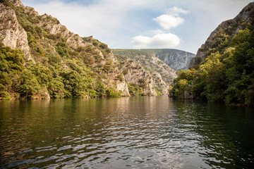 Matka Canyon, Skopje, North Macedonia - obrazy, fototapety, plakaty