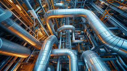 Refinery design and manufacturing modern design.