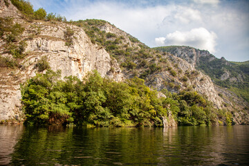 Matka Canyon, Skopje, North Macedonia - obrazy, fototapety, plakaty