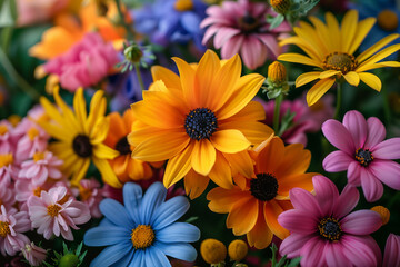 Spring Splendor: Colorful Bouquet for Mother's Day