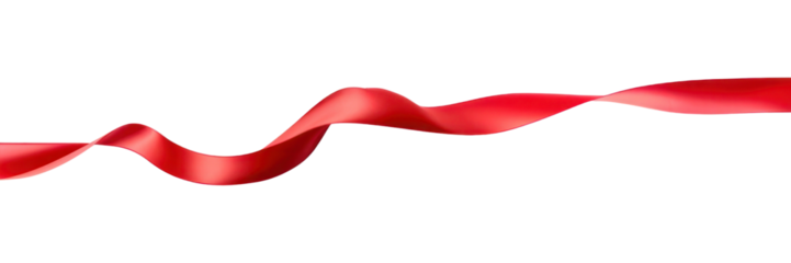 PNG Red ribbon backgrounds white background abstract