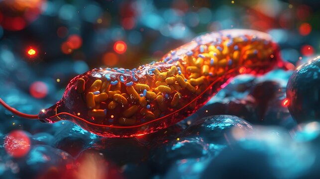 Virtual pancreas producing insulin, diabetes education technology