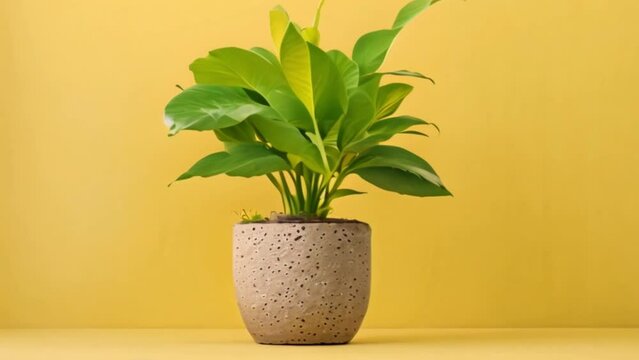 video love wave in a pot