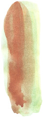 Watercolor abstract spot. Watercolor hand-drawn color brush strokes texture. Watercolor print for textile, wallpaper, wrapping. Watercolor minimalistic shape.