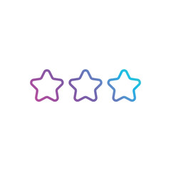 Star Rank vector icon
