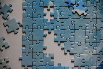 jigsaw puzzle pieces