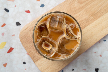 Fototapeta premium Cafe, coffee, iced, americano, beef, panini, roast, cafe, latte, fruit, season, sandwich, hot chocolate, cedar fruit, ade, potato soup