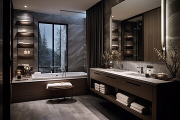 High-End Luxury: Modern Smart Toilet and Appliances for Luxurious Hotel-Style Bathroom Designs