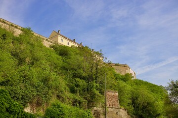 old castle in the mountains