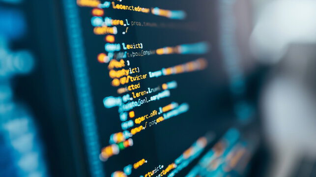 A simple and clean design showing blocks of code on a white background, enhanced by soft natural lighting. , natural light, soft shadows, with copy space